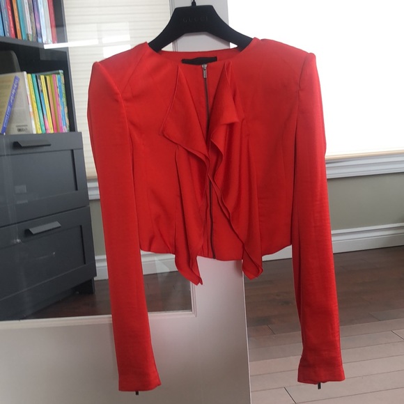 BCBG silky crop jacket - Picture 4 of 4